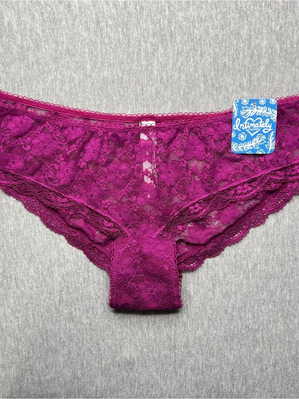 NWT Free people pink cheeky panty size medium